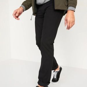 Men’s Old Navy 5-Pocket Twill Pants 32x34, light black